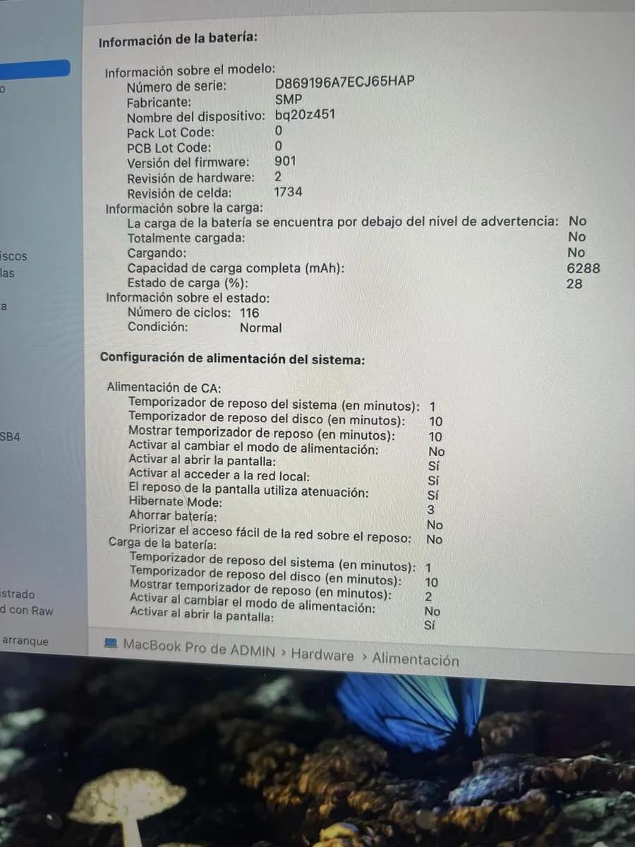 Exelente Macbook Pro A1990 15 Core I9 32ram Ssd 1 Tera Plateado - Image 5