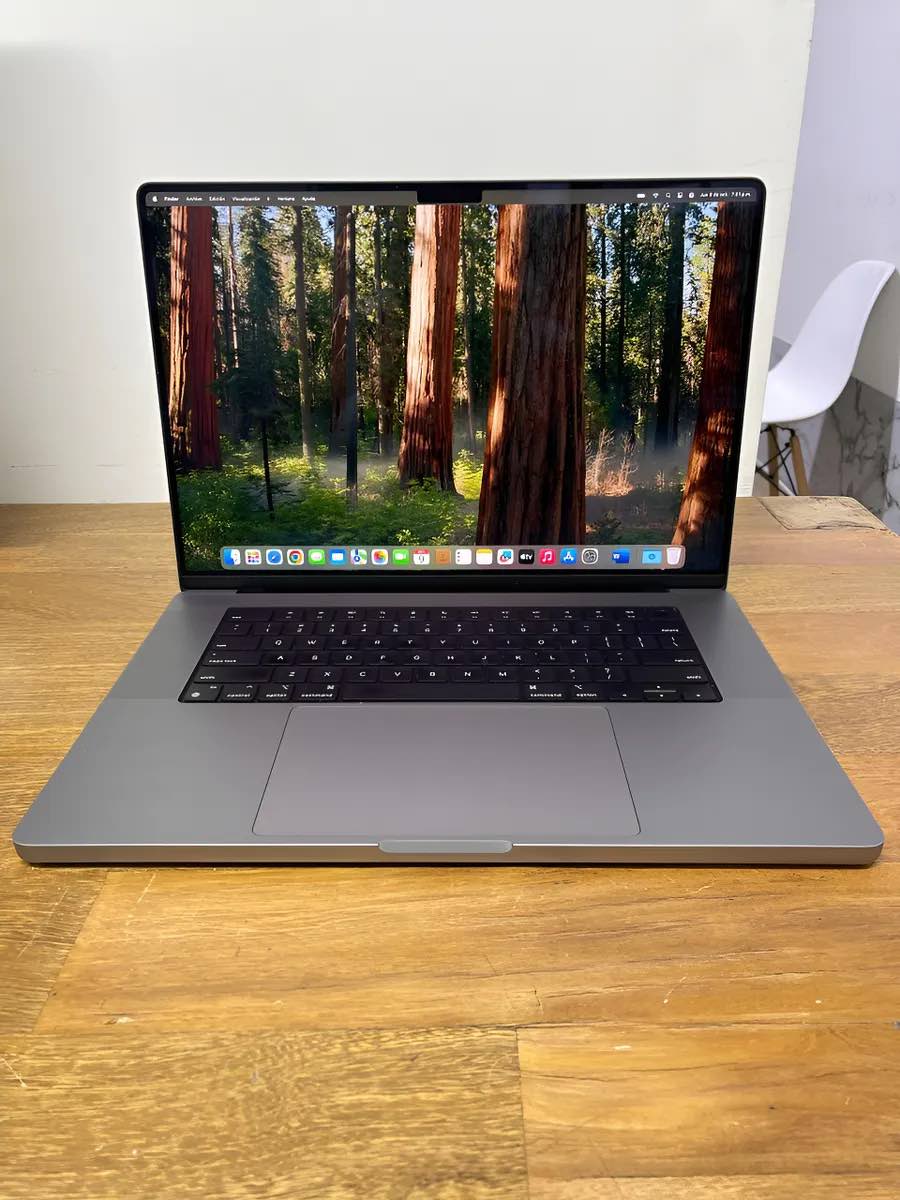 Macbook Pro M1 Pro 2021 16 Pulgadas 32ram Ssd 512 16 Nucleos Gris Espaciel