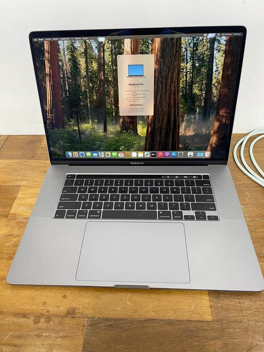 Apple Macbook Pro Intel Core I9, 32gb Ram, 1tb Ssd 4video Gris Espaciel