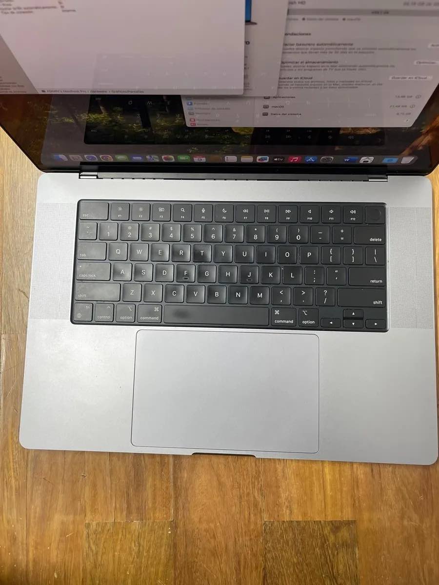 Macbook Pro M1 Pro 2021 16 Pulgadas 32ram Ssd 512 16 Nucleos Gris Espaciel - Image 4