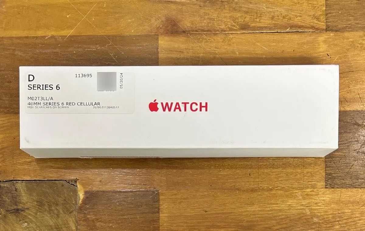 Apple Watch 40mm Serie 6 Rojo, Bluetooth, Red Móvil como nuevo - Image 4