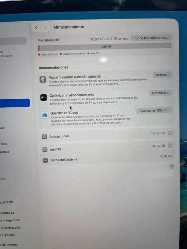 SUPER Apple Macbook Pro A2141 I9 9th Gen 64gb Ram 2tb Ssd 4 Video Gris Espacial - Image 4