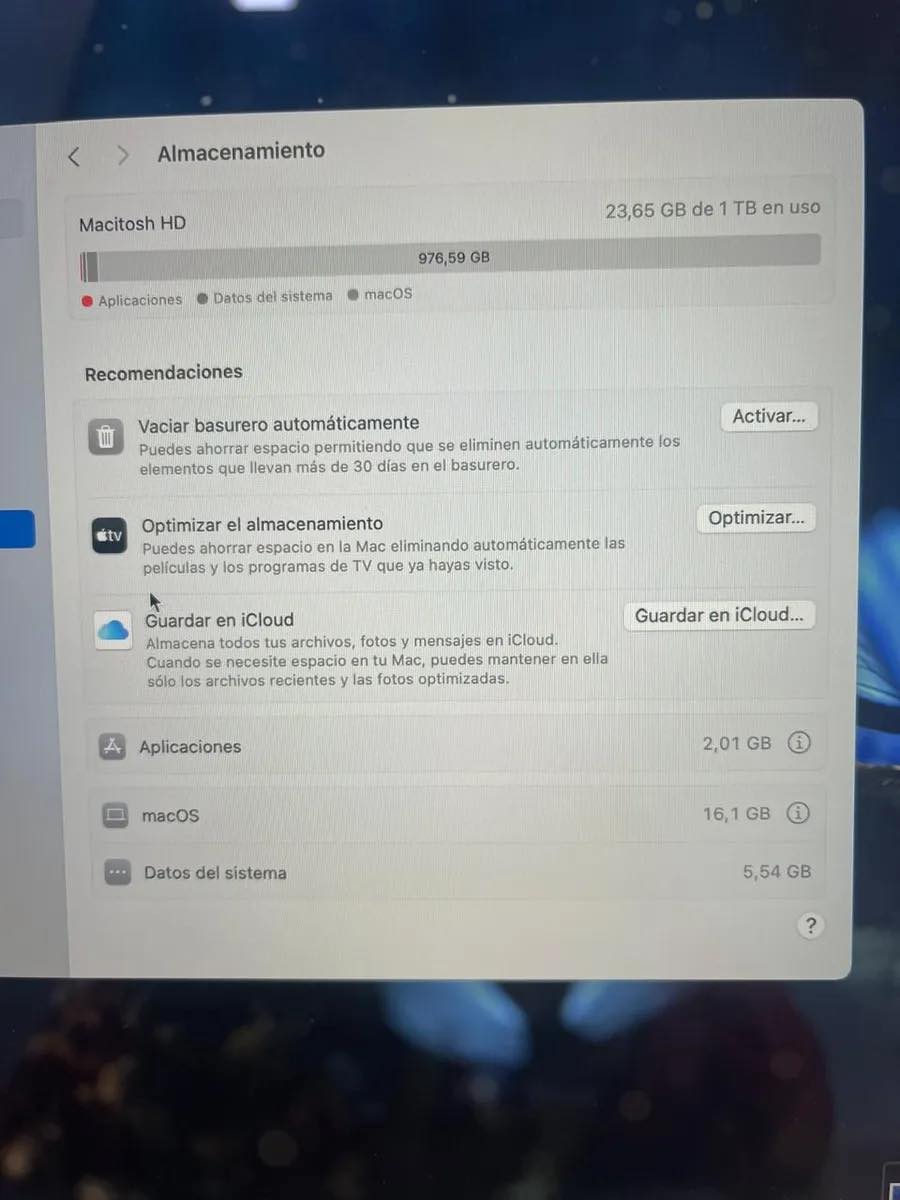 Exelente Macbook Pro A1990 15 Core I9 32ram Ssd 1 Tera Plateado - Image 4