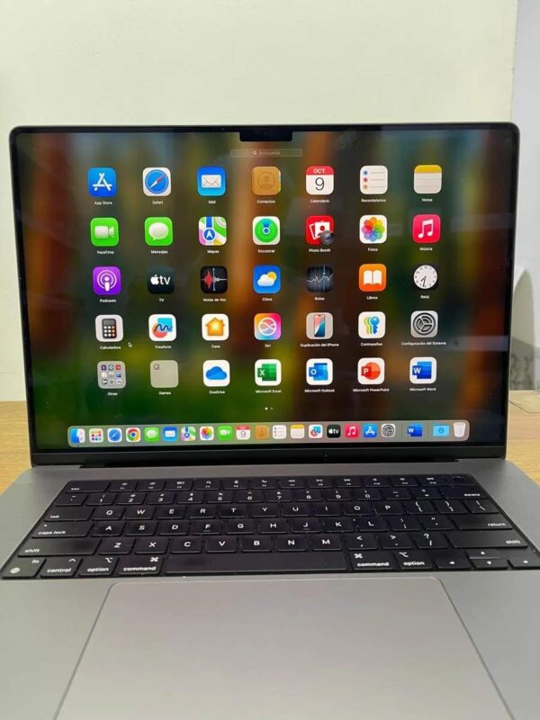 Macbook Pro M1 Pro 2021 16 Pulgadas 32ram Ssd 512 16 Nucleos Gris Espaciel - Image 2