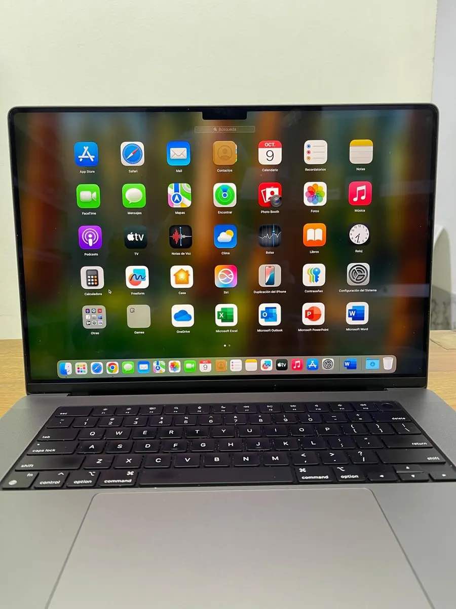 Macbook Pro M1 Pro 2021 16 Pulgadas 32ram Ssd 512 16 Nucleos Gris Espaciel - Image 2