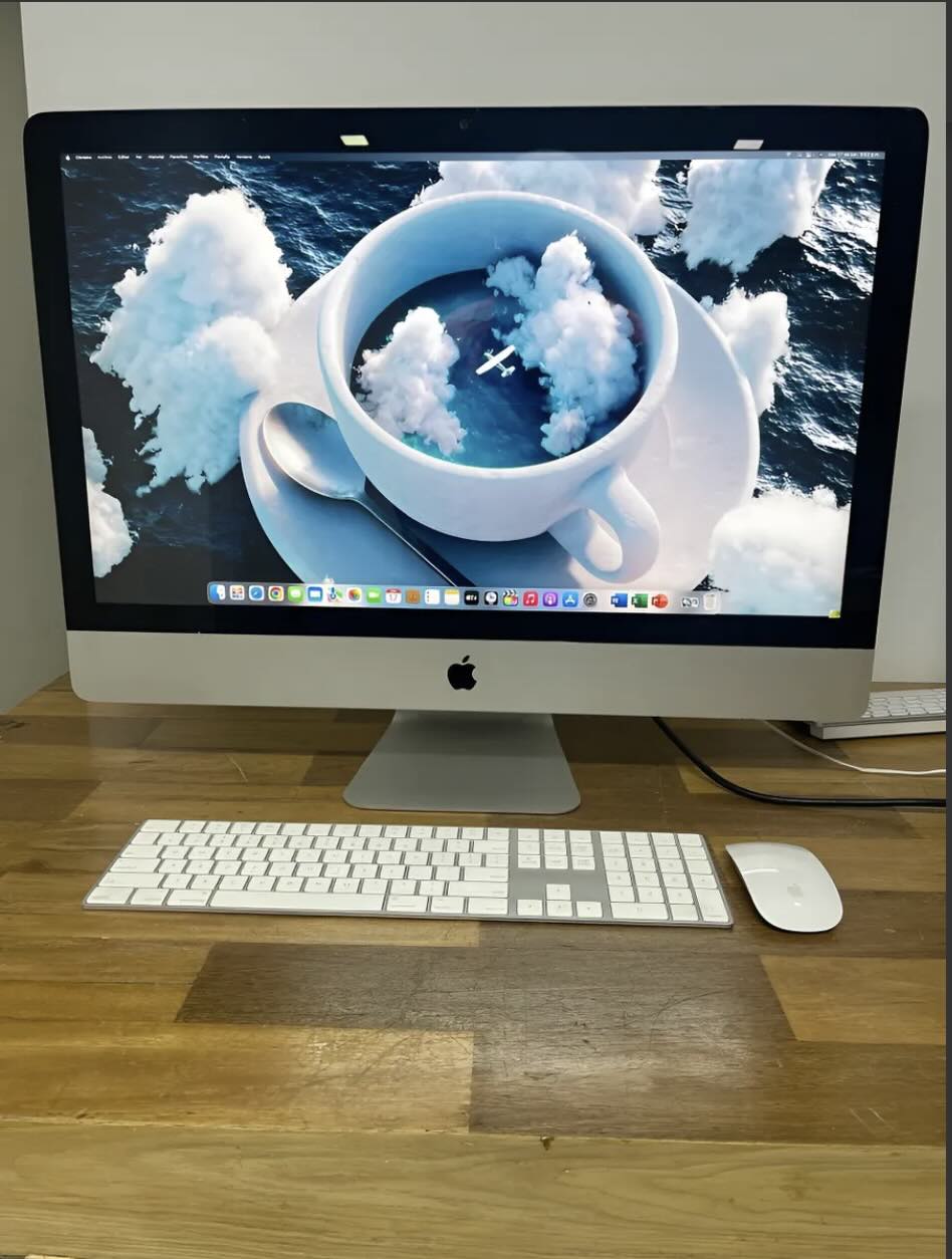 Super Equipo Apple Imac 27 5k 2015 16ram 1 Tera Fusion Plateado