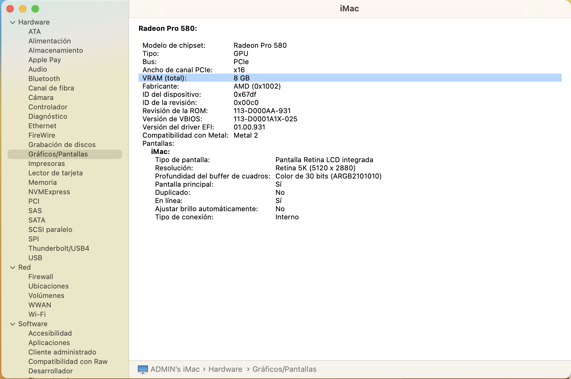 Super iMac 27 5k Core I7 32gb 2t Fusion 4 Video para Programacion y video - Image 8