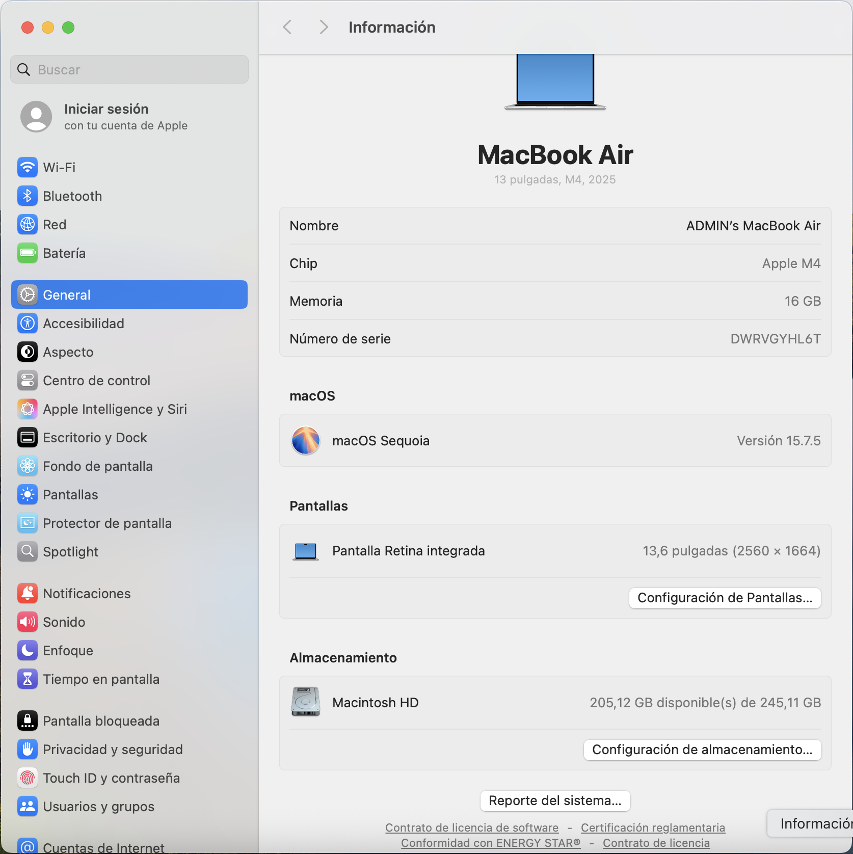 Espectacular Macbook Air M4 2025 16gb, 256ssd De 13 Inch - Image 7