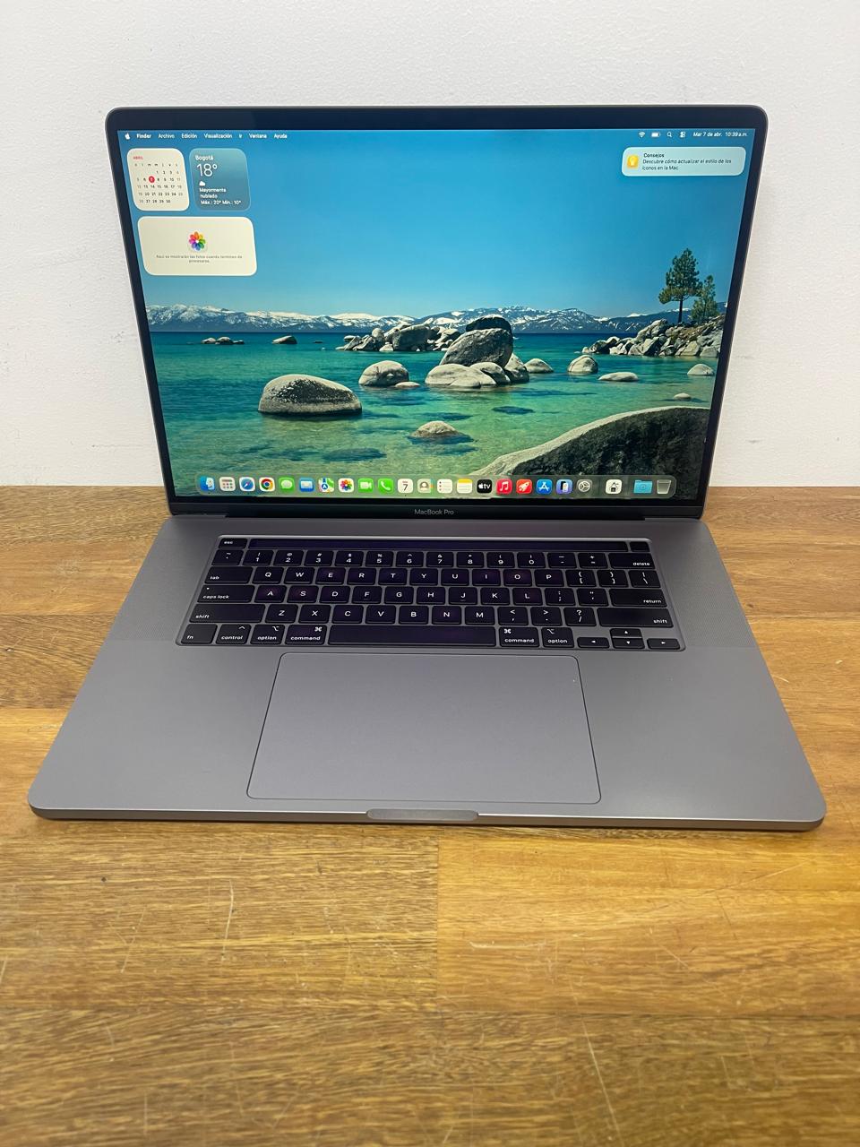 Alto rendimiento MacbookPro SSD 4TB 64GB Ram 2019 16-INCH video 8GB