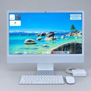iMac Apple Chip M1 24" 2021 Gris, Ram 16Gb, Disco 1Tb SSD, Teclado Y Mouse original