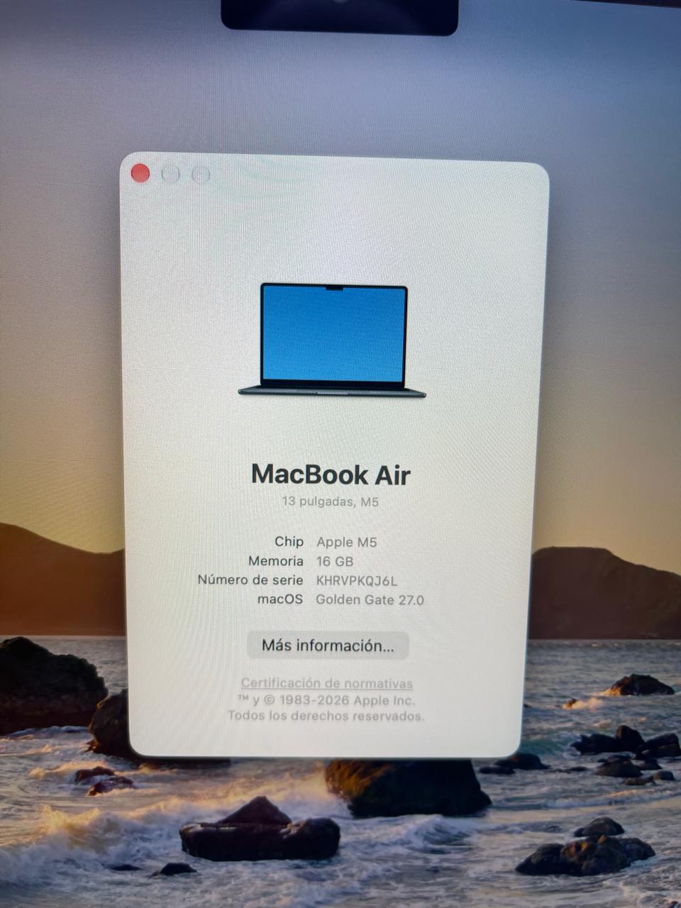 Macbook Air 2026 13" Apple Chip M5, 16gb Ram, 512gb Ssd - Image 6